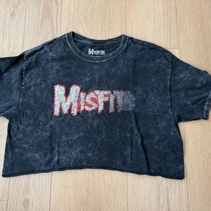 Black and Red Graphic Tee